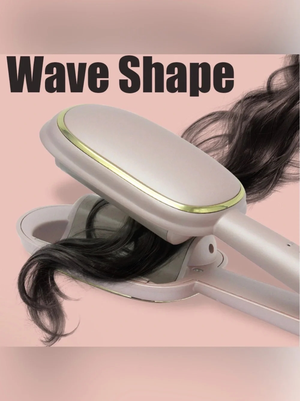 Electric Curling Stick pink